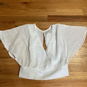 New Shein white crop top!